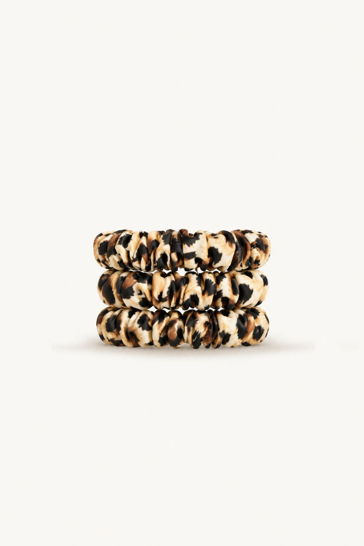 Mini Silk Scrunchies 3er Set | Leo