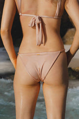 Cheeky Bikini Hose | Shiny Sand