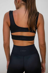 Cut-Out Top | Black