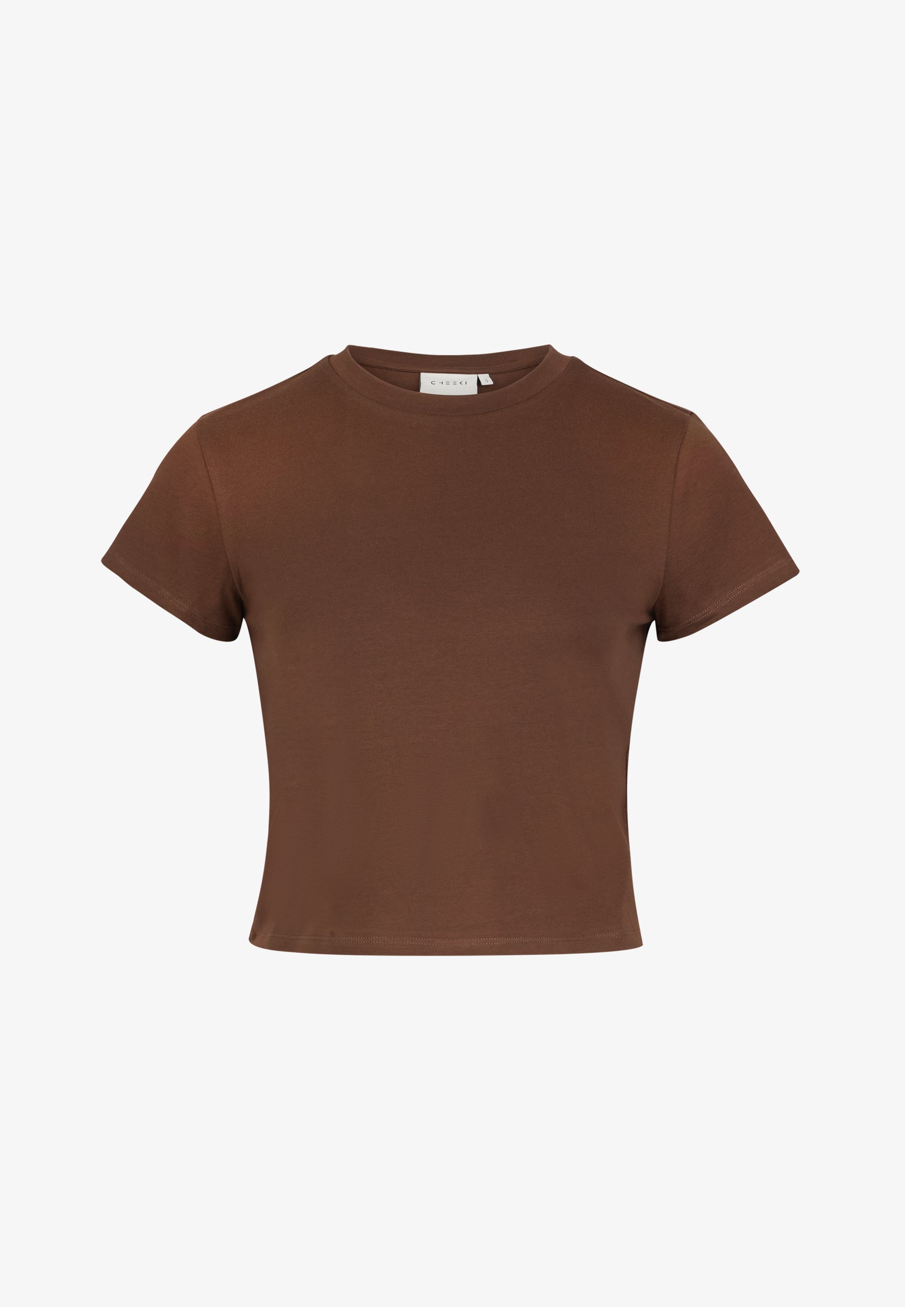 Crop T-Shirt | Chocolate