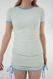 Drawstring Dress | Mint