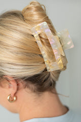 Haarklammer | Gold Marble