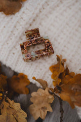 Haarklammer Square | Leaves