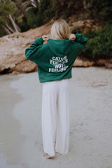 Hoodie | Catch Flights Not Feelings