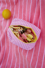 Kosmetiktasche | Pink Stripes