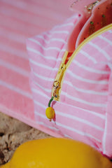 Kosmetiktasche | Pink Stripes