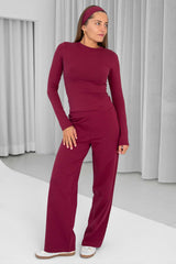 Long Sleeve T-Shirt | Plum