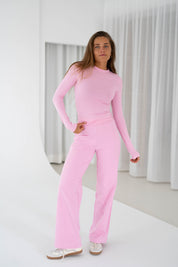 Long Sleeve T-Shirt | Pink