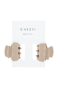 Mini Clip 2er Set | Almond