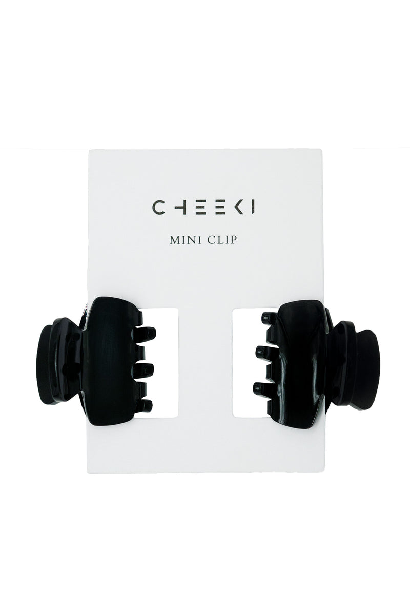 Mini Clip 2er Set | Black