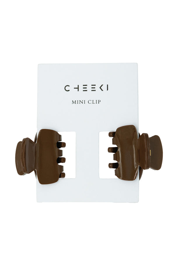 Mini Clip 2er Set | Coffee