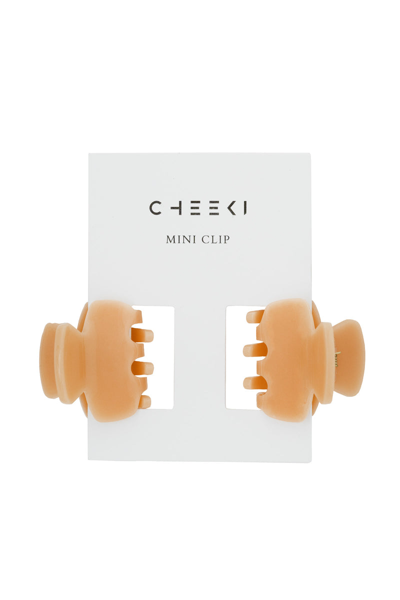 Mini Clip 2er Set | Peach