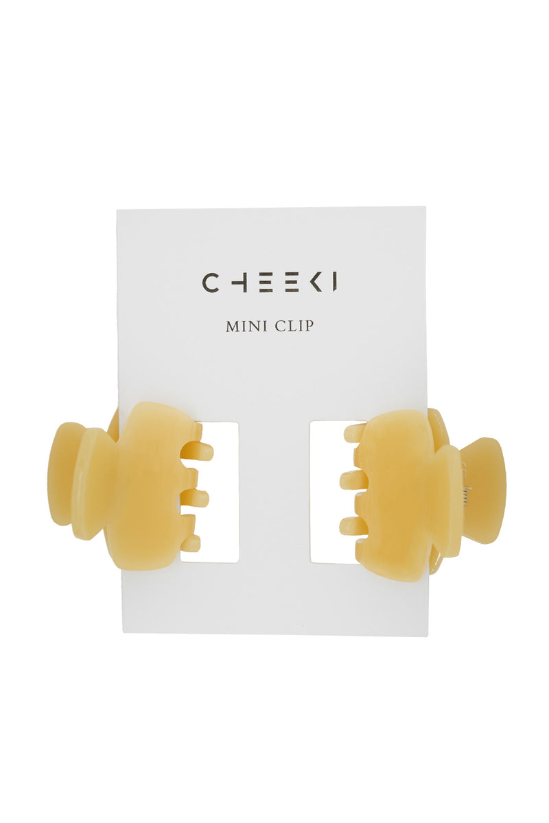 Mini Clip 2er Set | Lemon