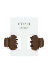 Mini Clip 2er Set | Espresso