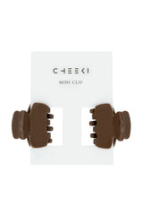 Mini Clip 2er Set | Espresso