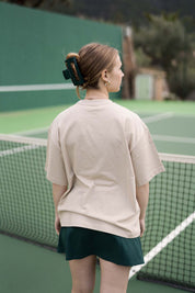 Oversized T-Shirt | Beige