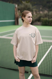 Oversized T-Shirt | Beige