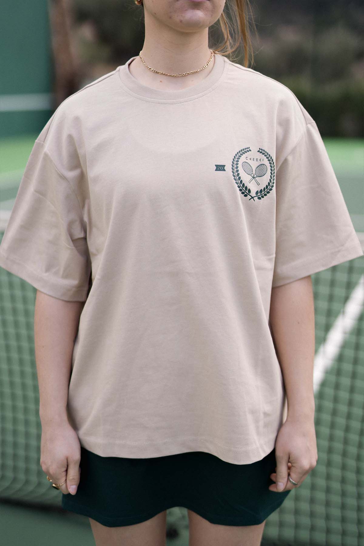 Oversized T-Shirt | Beige