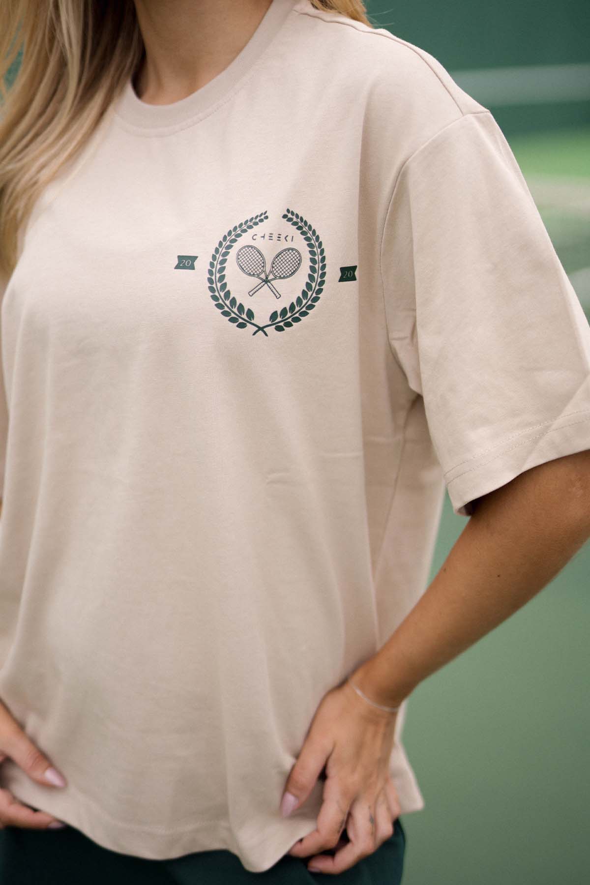 Oversized T-Shirt | Beige