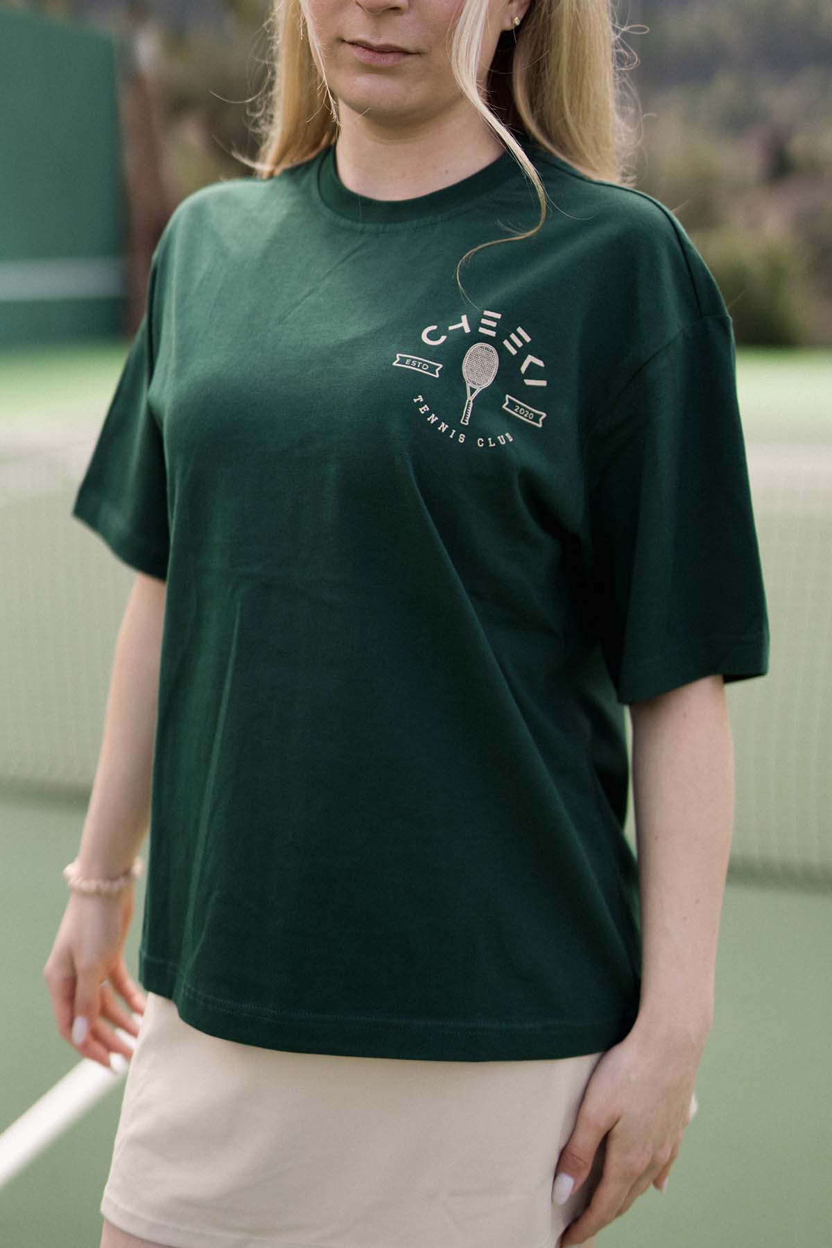 Oversized T-Shirt | Forest Green