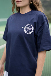 Oversized T-Shirt | Navy Blue