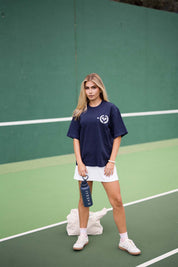 Oversized T-Shirt | Navy Blue