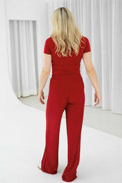 Palazzo Hose | Cherry Red