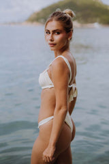 Scrunchie | Shiny Ivory