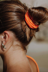 Scrunchie | Shiny Orange