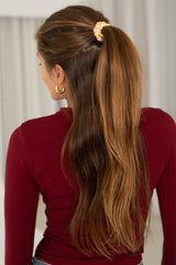 Silk Scrunchies 3er Set | Gold