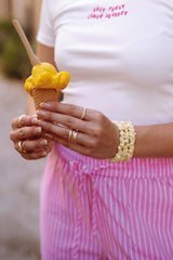 Silk Scrunchies 3er Set | Lemon