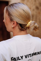Silk Scrunchies 3er Set | Lemon