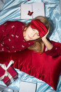 Silk Pillowcase | Santa Red