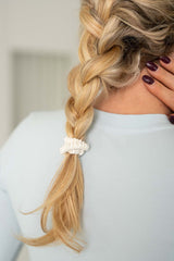 Silk Scrunchies 3er Set | Ivory