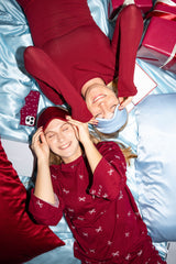 Silk Sleepmask | Santa Red