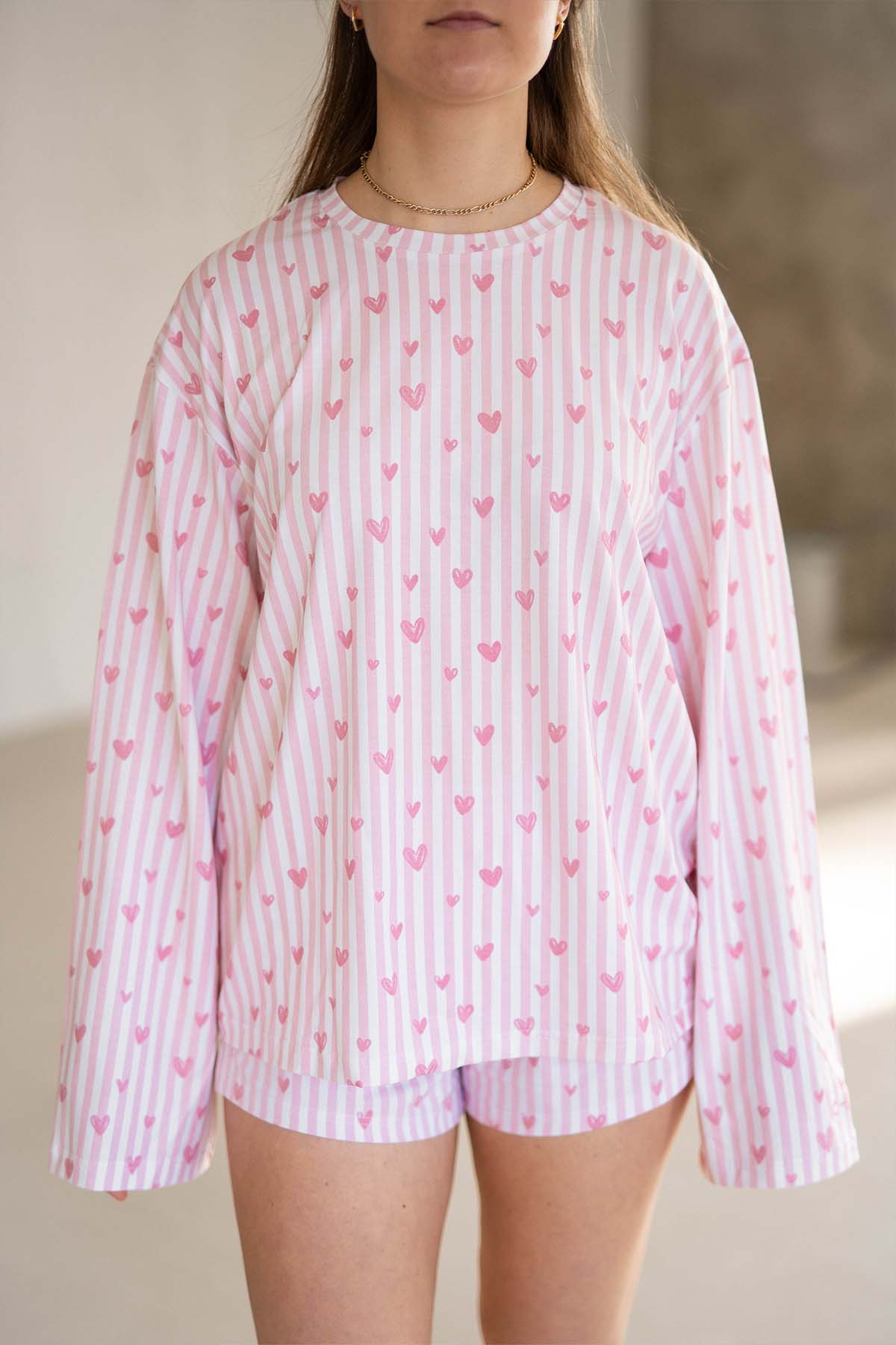 Sleep Shirt | Hearts