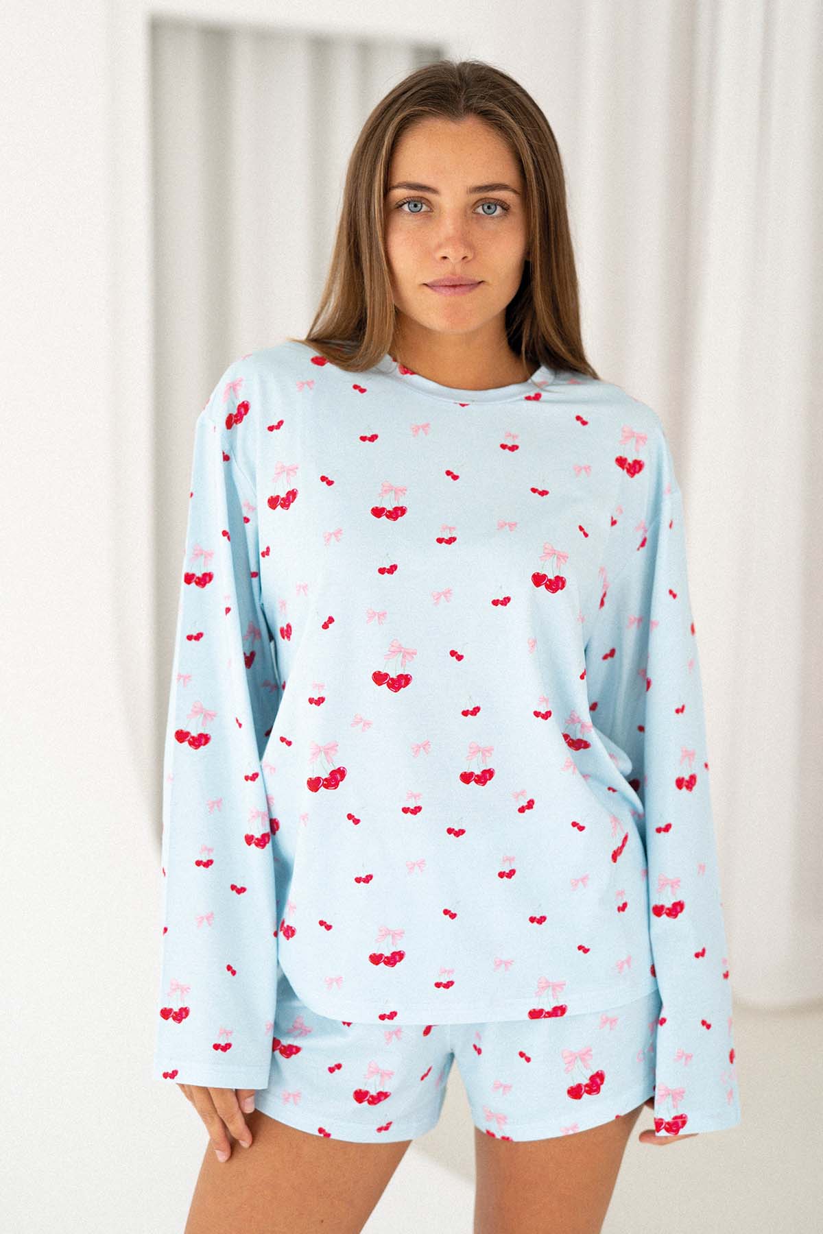 Sleep Shirt | Sweet Cherries