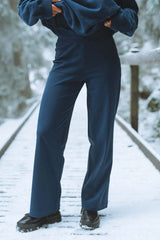 Straight Leg Hose | Navy