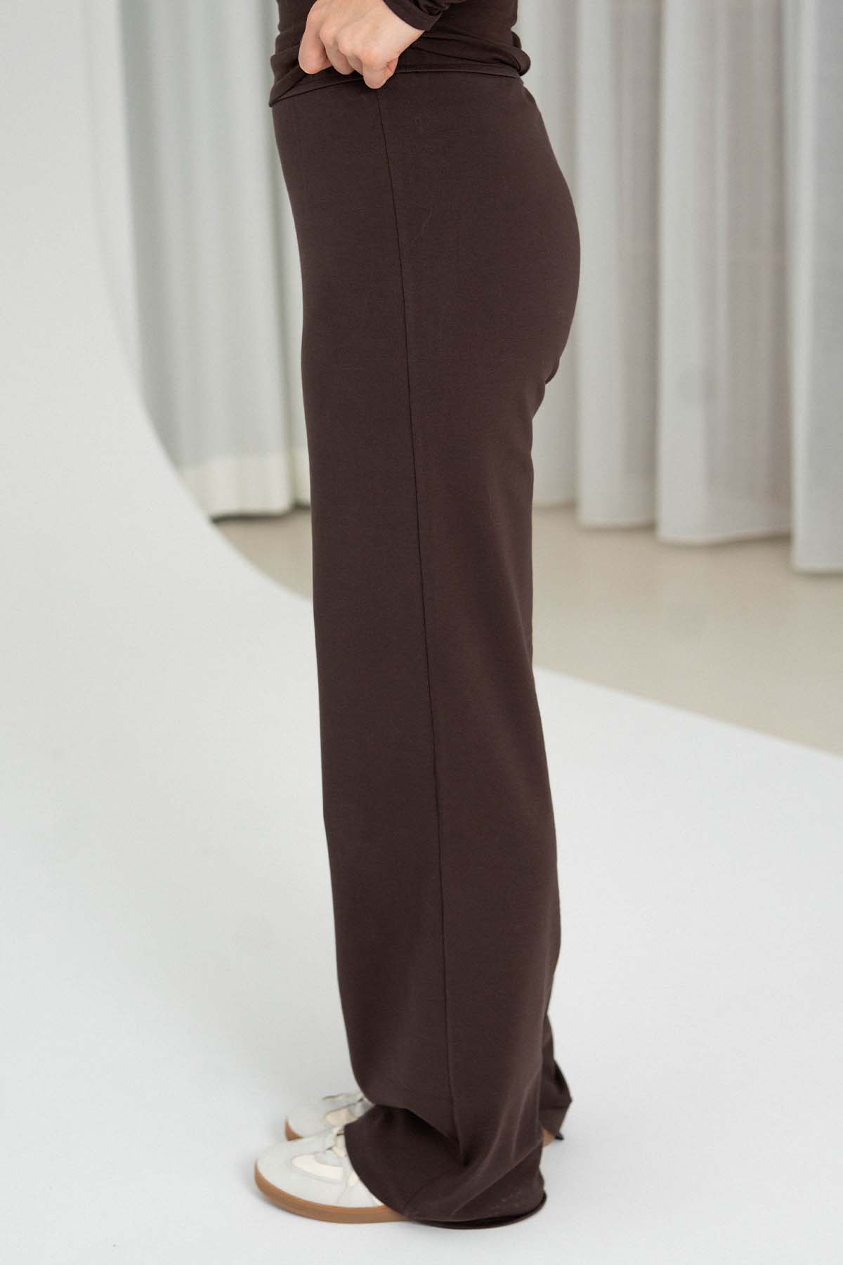 Straight Leg Hose | Coffee