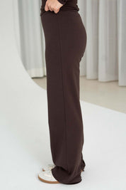 Straight Leg Hose | Coffee