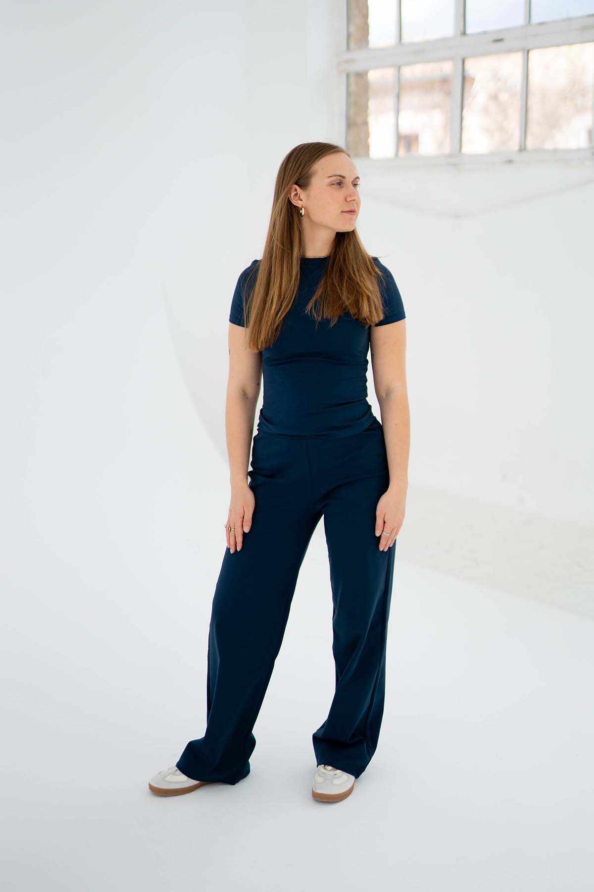 Straight Leg Hose | Navy
