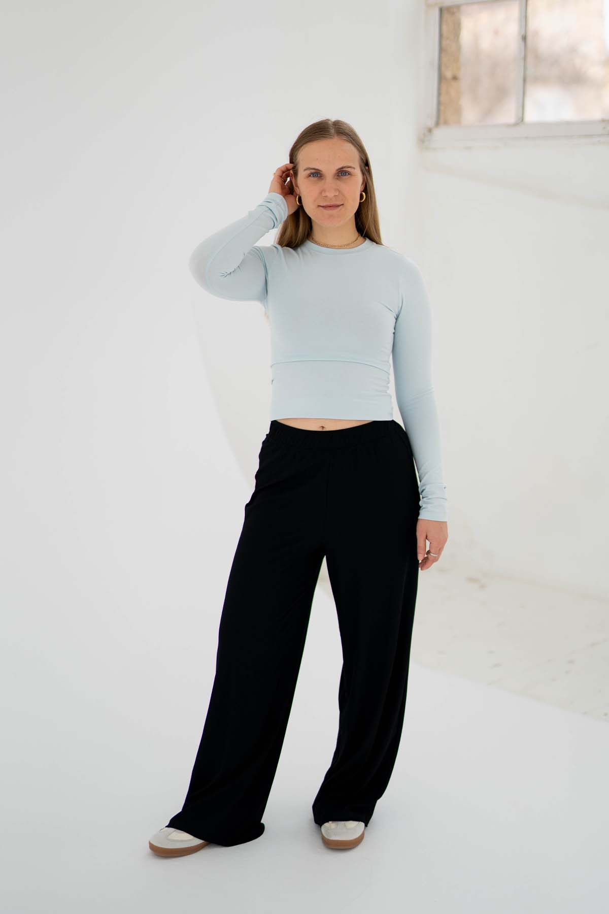 Straight Leg Hose | Black