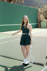 Tennis Skirt | Forest Green