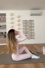 Midi Silk Scrunchie | Soft Pink