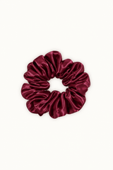 Midi Silk Scrunchie | Plum