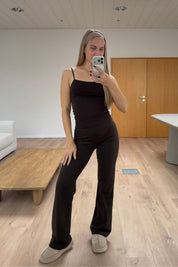 Spaghetti Top | Dark Brown
