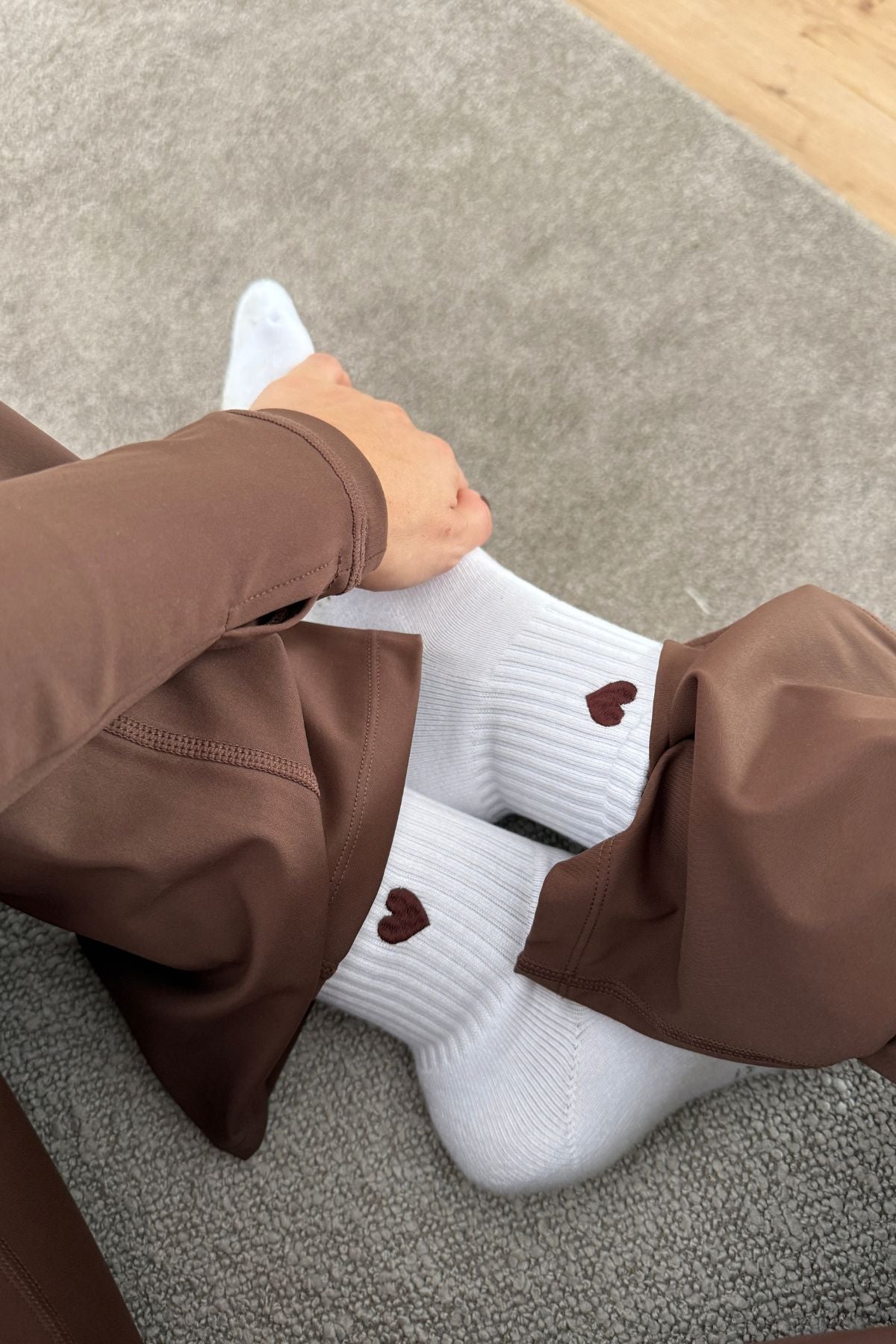 Socken | Brown Heart