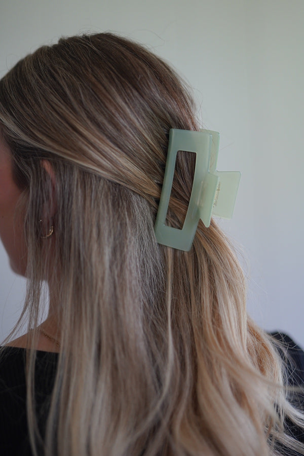 Haarklammer Medium | Mint