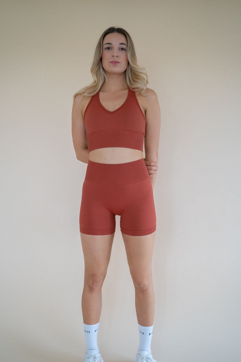 Ivy Racerback Top | Copper